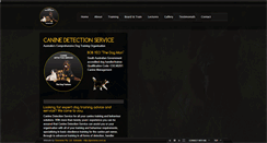 Desktop Screenshot of caninedetectionservice.com