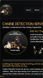 Mobile Screenshot of caninedetectionservice.com